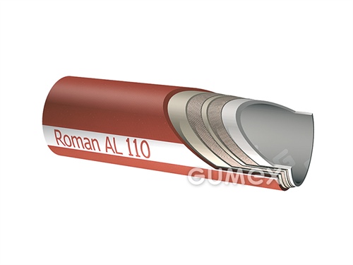 AL110, 63/79mm, 10bar, EPDM/SBR, -40°C/+80°C (+130°C), rot, 